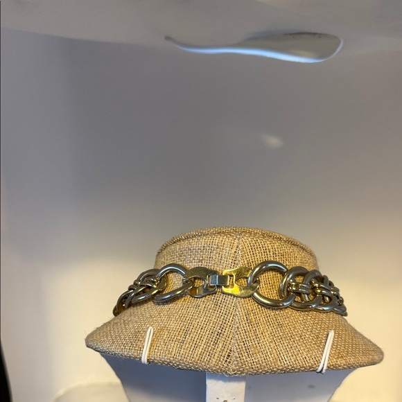 Vintage Multicolor Teardrop Pendant Necklace - Picture 2 of 3